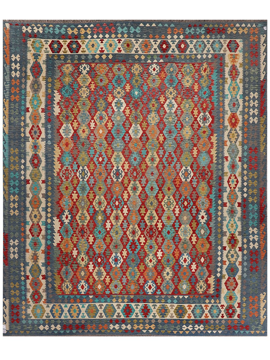 Maimana Afghanistan Kilim Rug - 497 x420 cm