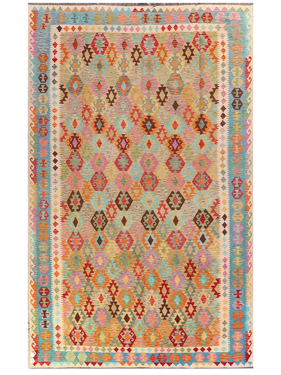 Maimana Afghanistan Kilim Rug - 492 x307 cm