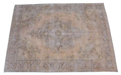 Overdyed Vintage Thatch Persian Rug