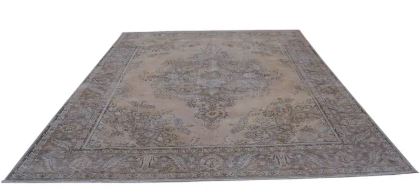 Overdyed Vintage Thatch Persian Rug