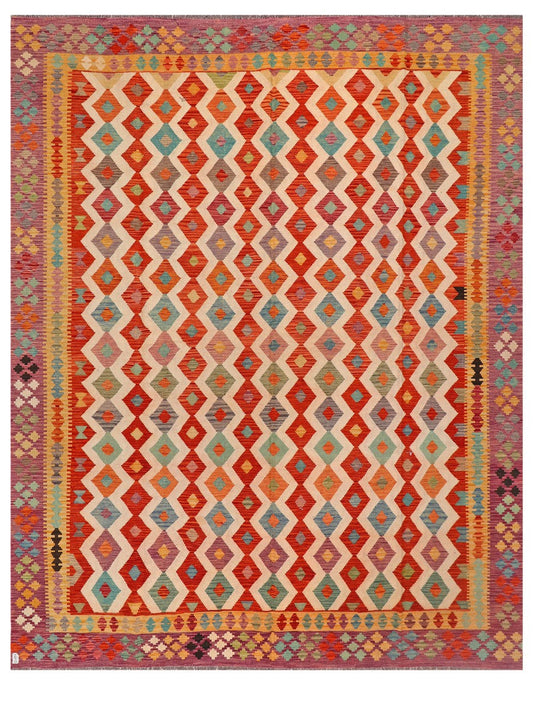 Maimana Afghanistan Kilim Rug - 391 x306 cm