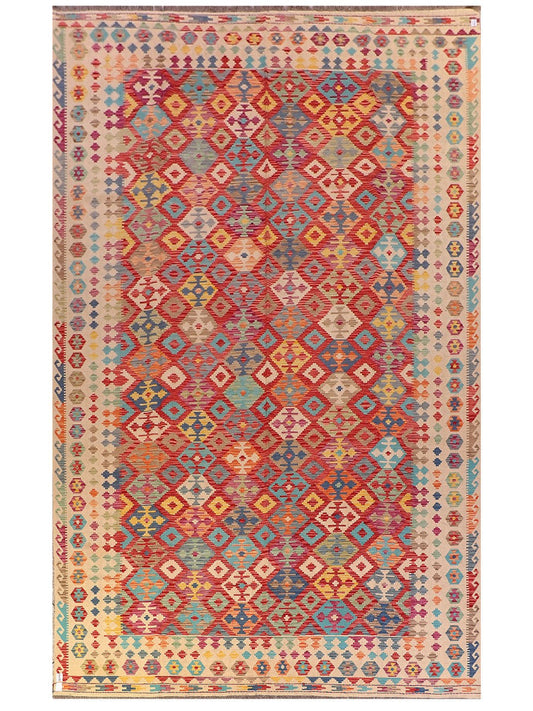 Maimana Afghanistan Kilim Rug - 501 x313 cm
