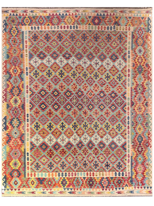 Maimana Afghanistan Kilim Rug - 396 x321 cm