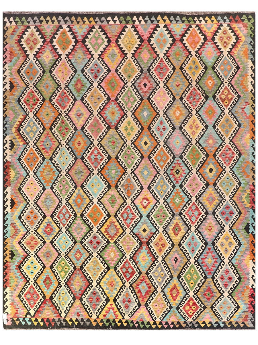 Maimana Afghanistan Kilim Rug - 393 x317 cm