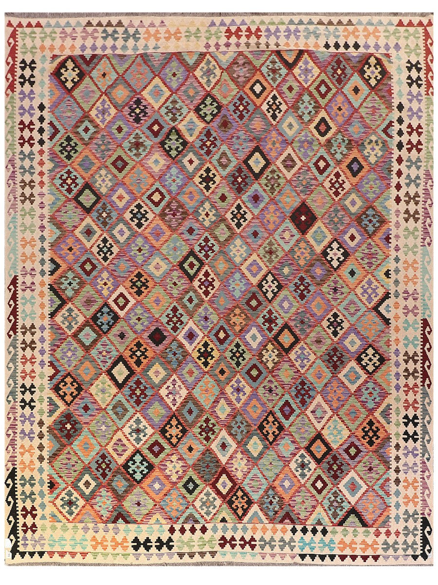 Maimana Afghanistan Kilim Rug - 406 x319 cm-0