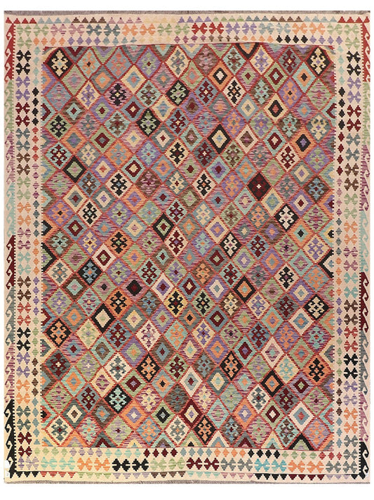 Maimana Afghanistan Kilim Rug - 406 x319 cm-0