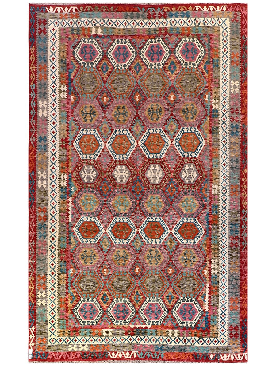 Maimana Afghanistan Kilim Rug - 499 x308 cm