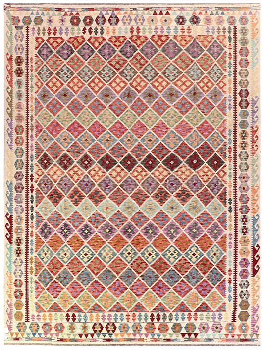 Maimana Afghanistan Kilim Rug - 416 x316 cm-0