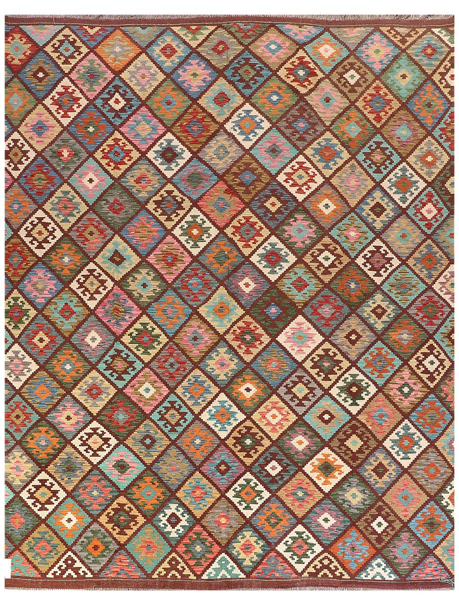 Maimana Afghanistan Kilim Rug - 392 x310 cm