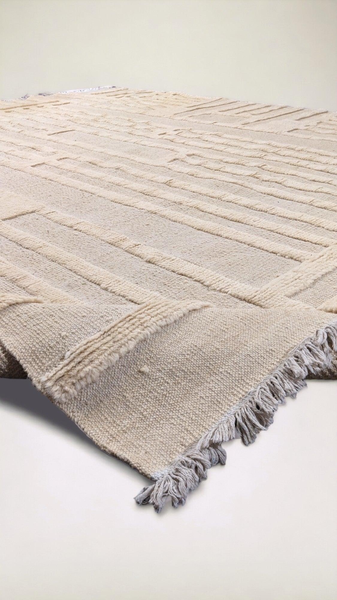 Veluxia Hand Knotted Rug - Size: 9.10 x 8.2-1