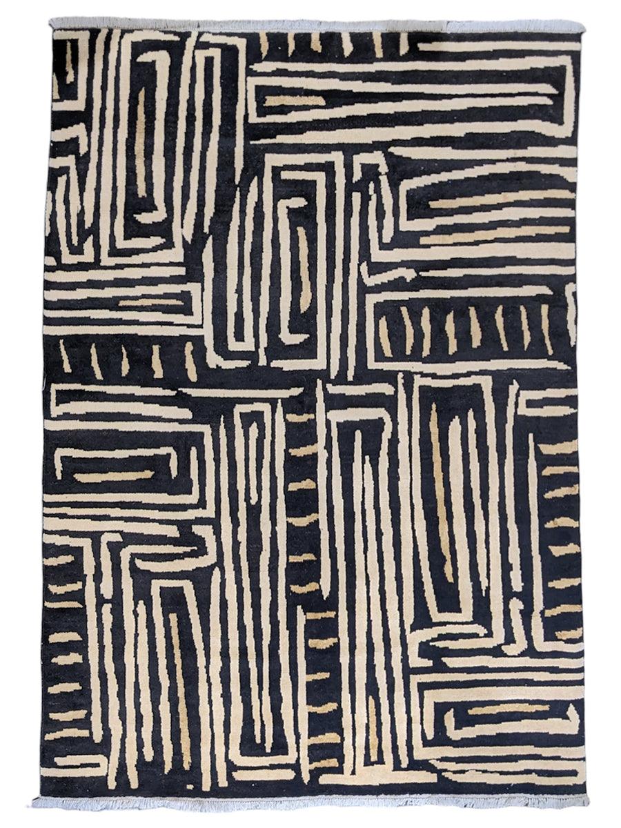 Zulu Hand Knotted Rug - Size: 9.10 x 8-0